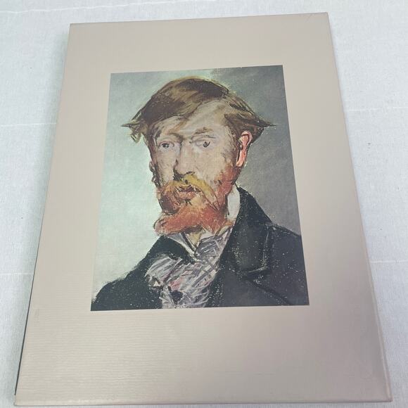 Vintage 1970 The World of Manet Time Life Library of Art Book & Case Sleeve - Picture 1 of 4